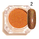 Starry Holographic Laser Nail Glitter Powder 1.5g Holo Dust Manicure Nail Art Glitter Powder