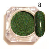 Starry Holographic Laser Nail Glitter Powder 1.5g Holo Dust Manicure Nail Art Glitter Powder