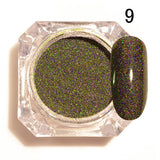 Starry Holographic Laser Nail Glitter Powder 1.5g Holo Dust Manicure Nail Art Glitter Powder