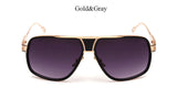Big Frame Movie Famous Men Sunglasses